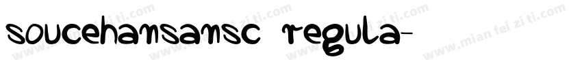 soucehansansc regula字体转换